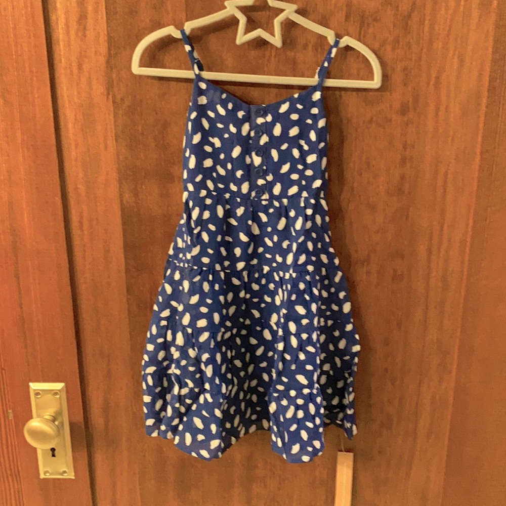 Reformation size 2T Giana dress in navy.